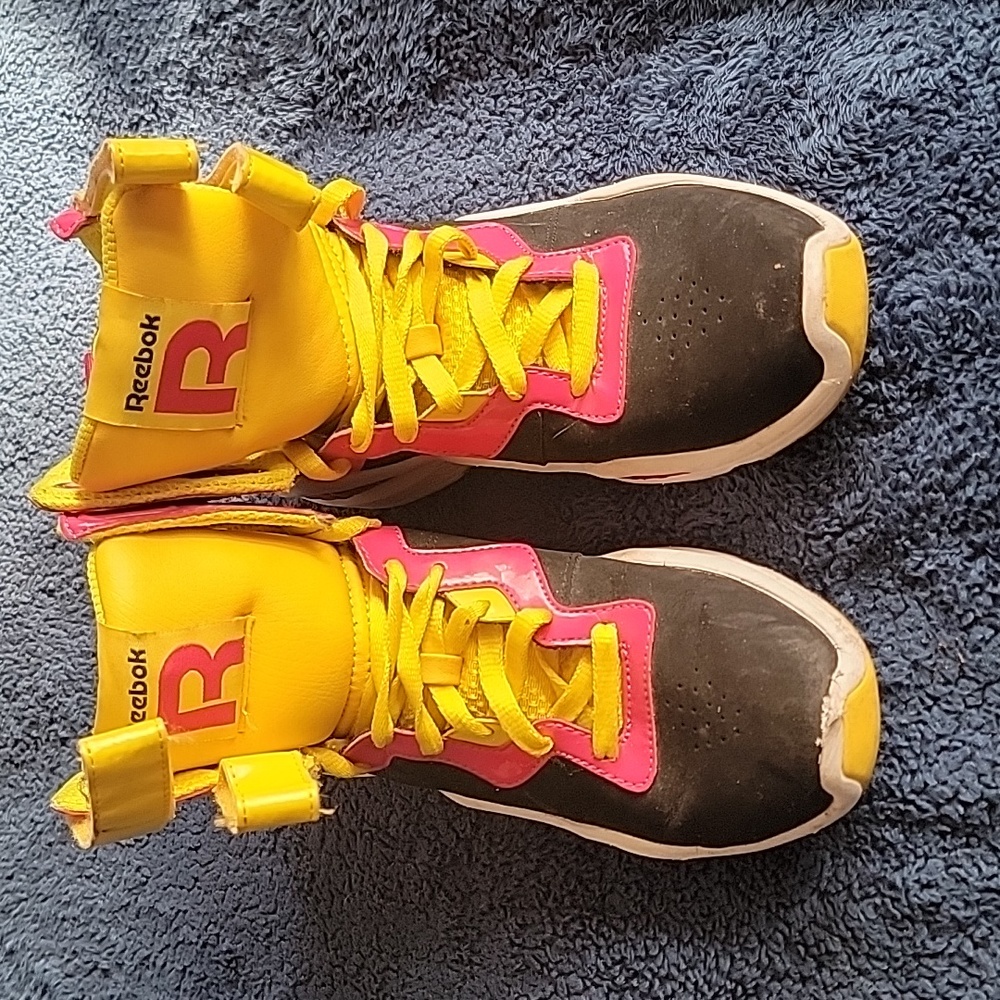 Reebok Hexalite Chi Kaze Retro High Top Sneakers Womens US Size 8 Style J89196